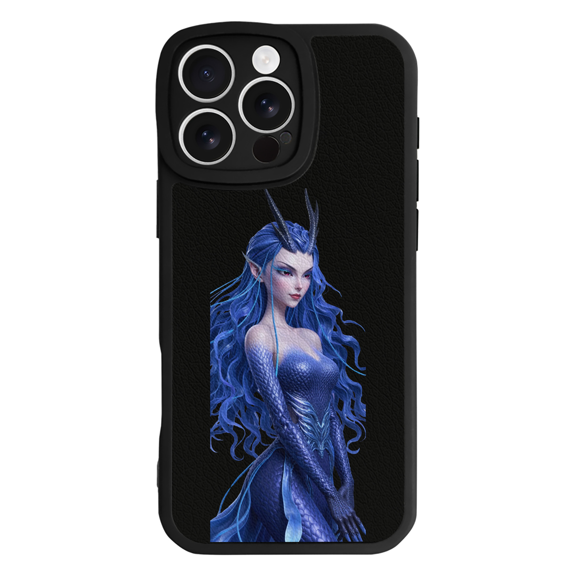 （画像用） Ne Zha 2 ナタ 魔童の大暴れ 【iPhone 16シリーズ対応】シリコンスマホケース（レザー調） 材質：シリコン